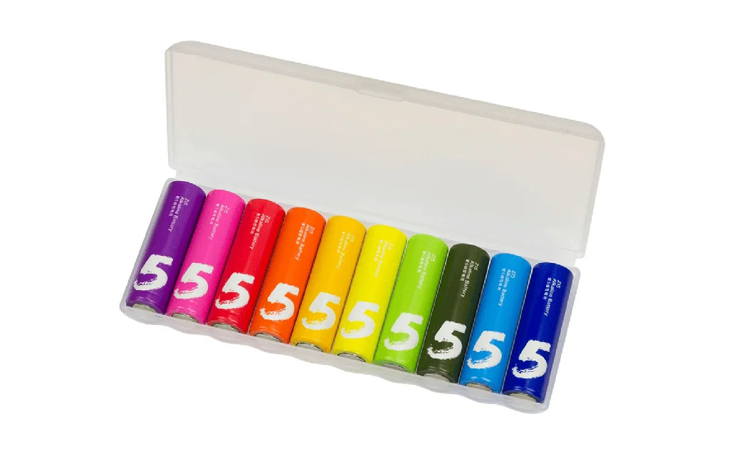 Xiaomi ZMI ZI5 Rainbow AA batteries (10 шт.) |