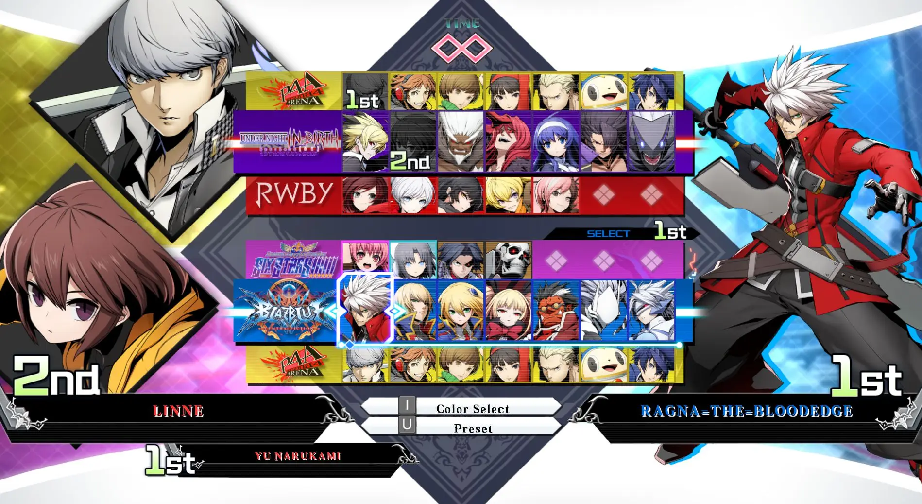 blazblue cross tag battle special edition ps4 игра б\у |