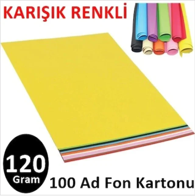 Color Backdrop Of Carton | 48x68 cm 100 PCs | Mixed Color Fund Carton 439607897