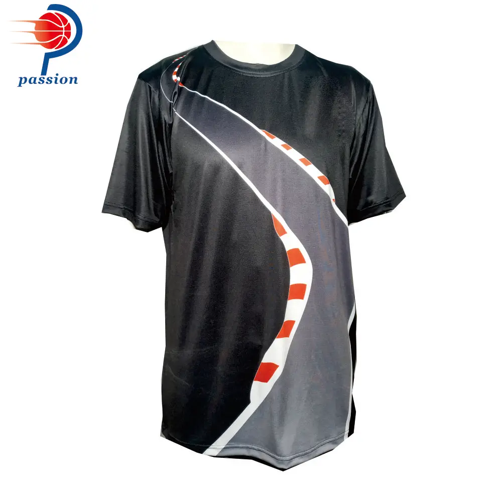 Рекламные пользовательские игровые рубашки из полиэстера спортивная футболка