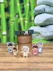Кожаный браслет на руку BTS KPOP V Тэхён с лазерной гравировкой
