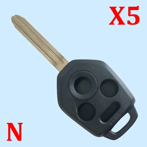 Корпус для дистанционного ключа B110 с 4 кнопками 2012-2019 S-uвру упаковка из 5 шт.