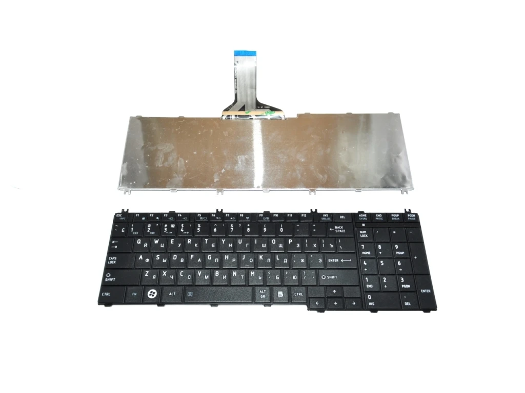 Клавиатура для ноутбука Toshiba Satellite C650/C655/C655D/C660/L650/L670/L675 черный