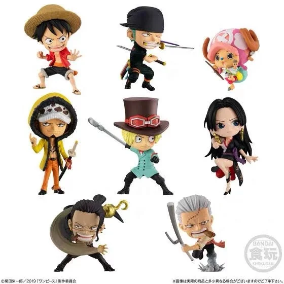 Один предмет реклама движение Луффи Зоро закон тонитони Чоппер ПВХ Фигурка Набор