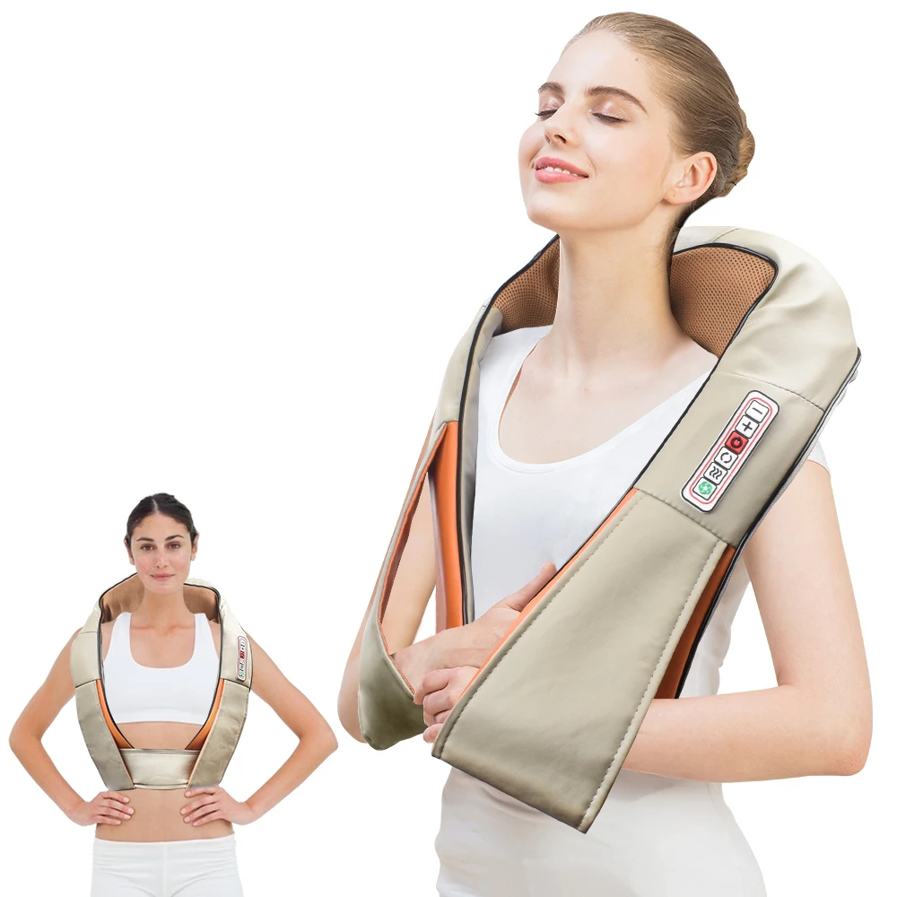 Электрический массажный платок Инфракрасный тепловой разминающий шиацу