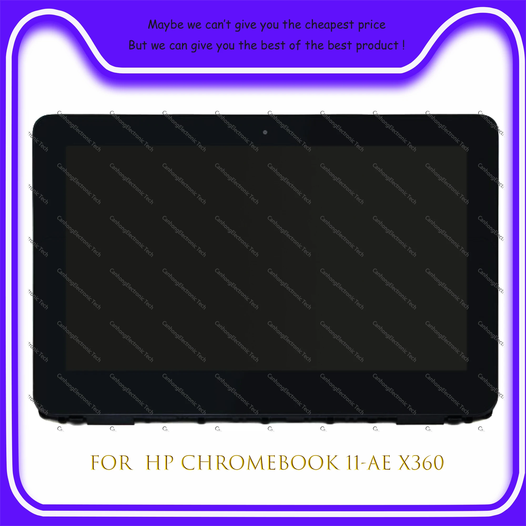 

11.6'' LCD Touch Screen Digitizer Assembly With Bezel for HP Chromebook 11-ae 11-ae131NR 11-ae051WM 11-ae091WM 11-ae010NR