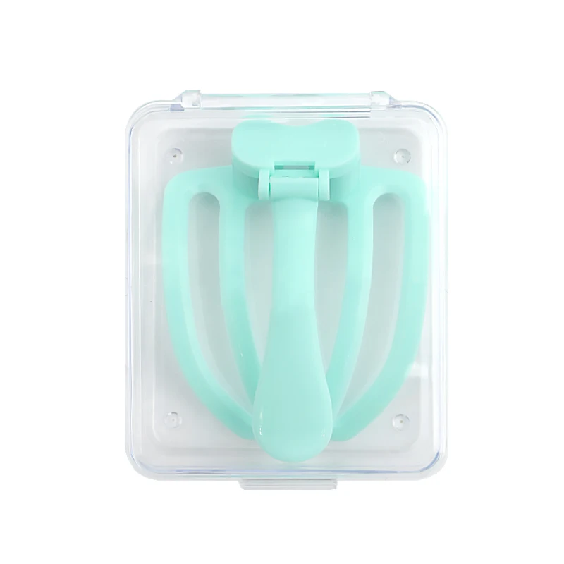 Розовый зеленый цвет трафареты для бровей Профессиональные Косметические