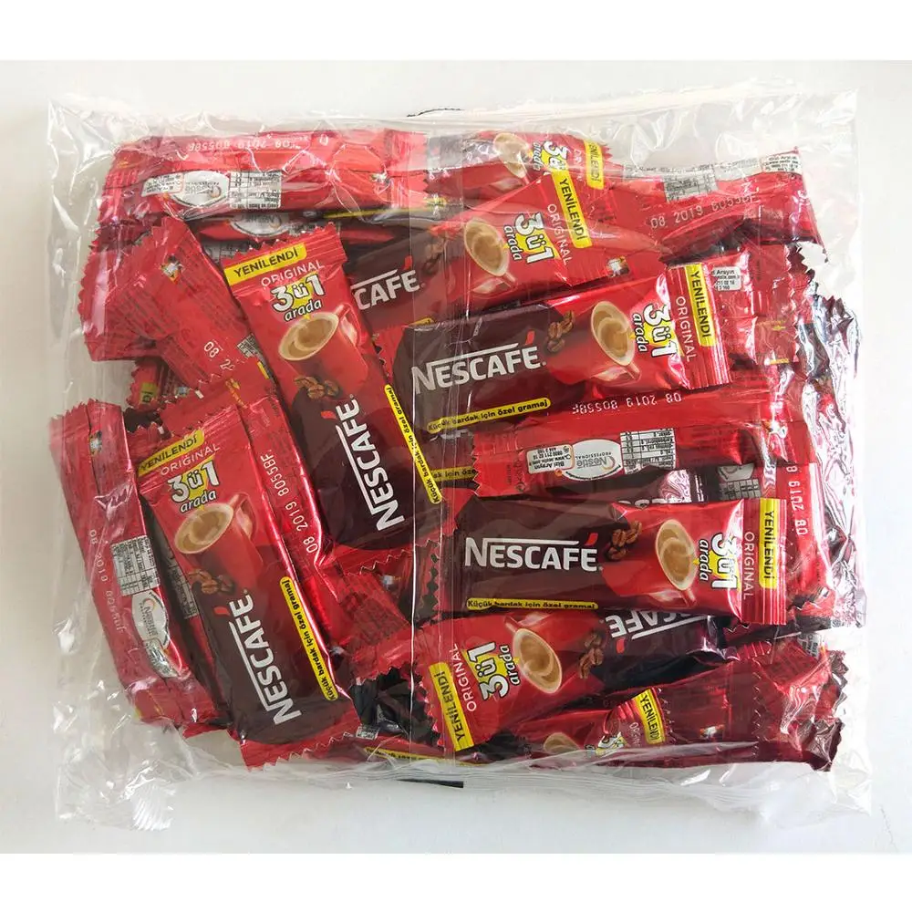 Nescafe 3 в 1 фотманка кафе-пакеты кофейная фотография 9 г посылка вке по 40 Сделано