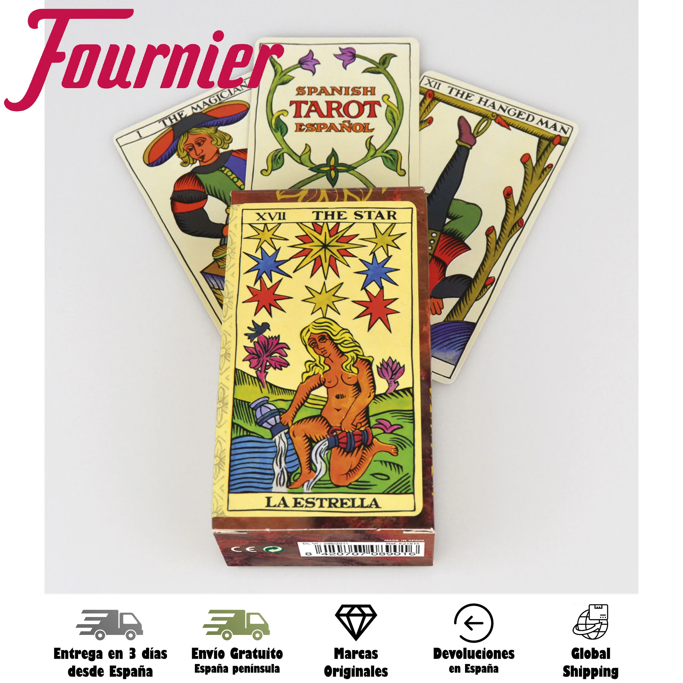 Колода Таро карт на испанском языке картоманство настольная игра игры для