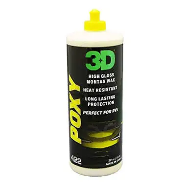 3D Poxy Montan воск и герметик-защита краски, герметик и блеск