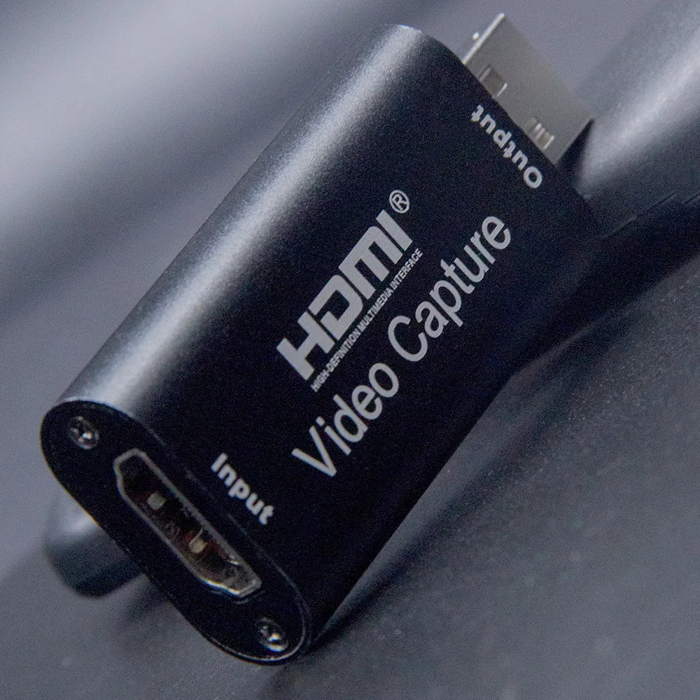 Плата захвата аудио и видео с HDMI на USB 1080p USB2.0 запись через DSLR видеокамеру Экшн