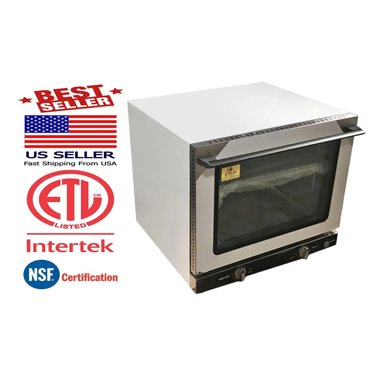 

Новая коммерческая полуразмерная 1/2 электрическая Паровая конвекция NSF ETL, вертикальная печь