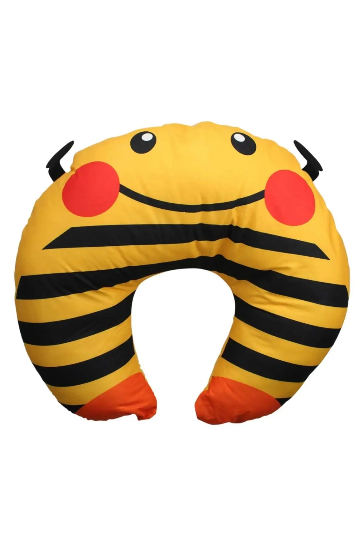Детская подушка с изображением пчелы из мультфильма удобная детская на шею