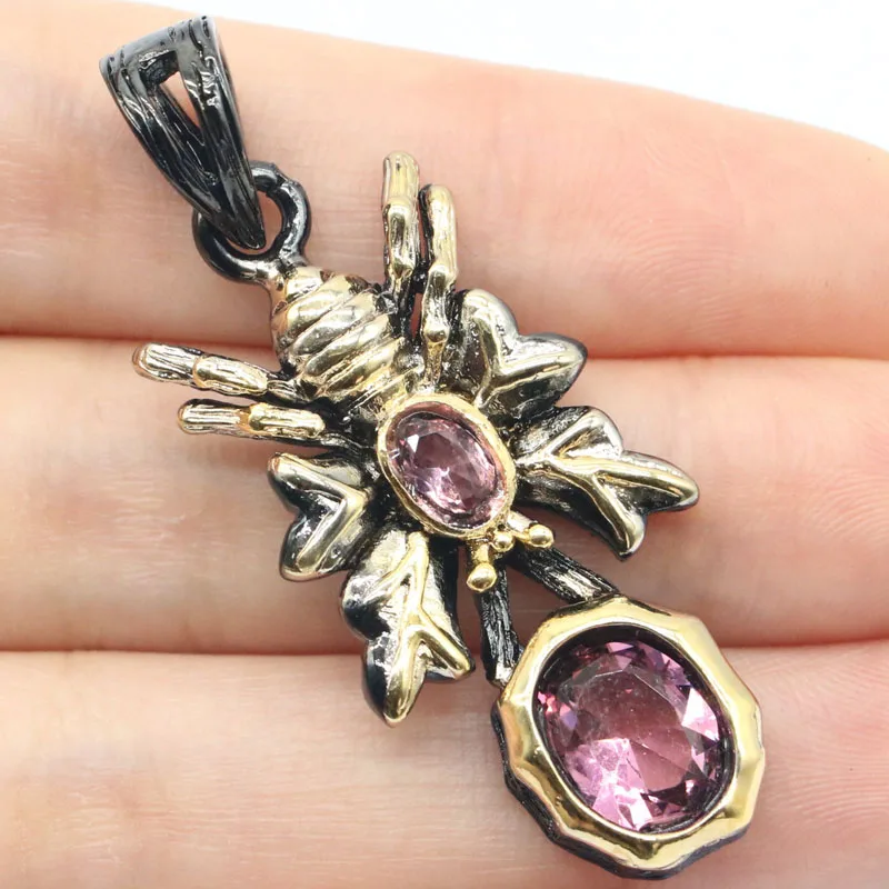 Купите 2 получите 1 бесплатно 51x19 мм хип-хоп 9 5 г паук настоящий синий сапфир