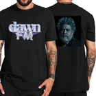 Новинка 2022, футболка The Weeknd с альбомом Dawn FM, Канадская футболка R  B Pop в стиле хип-хоп, необходимая музыка, топы, 100% хлопок, европейский размер