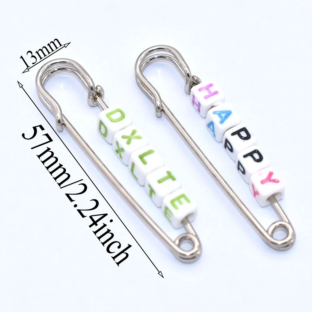 Булавка с надписью безопасности булавки для шитья Kilt Металлическая шармы брошь