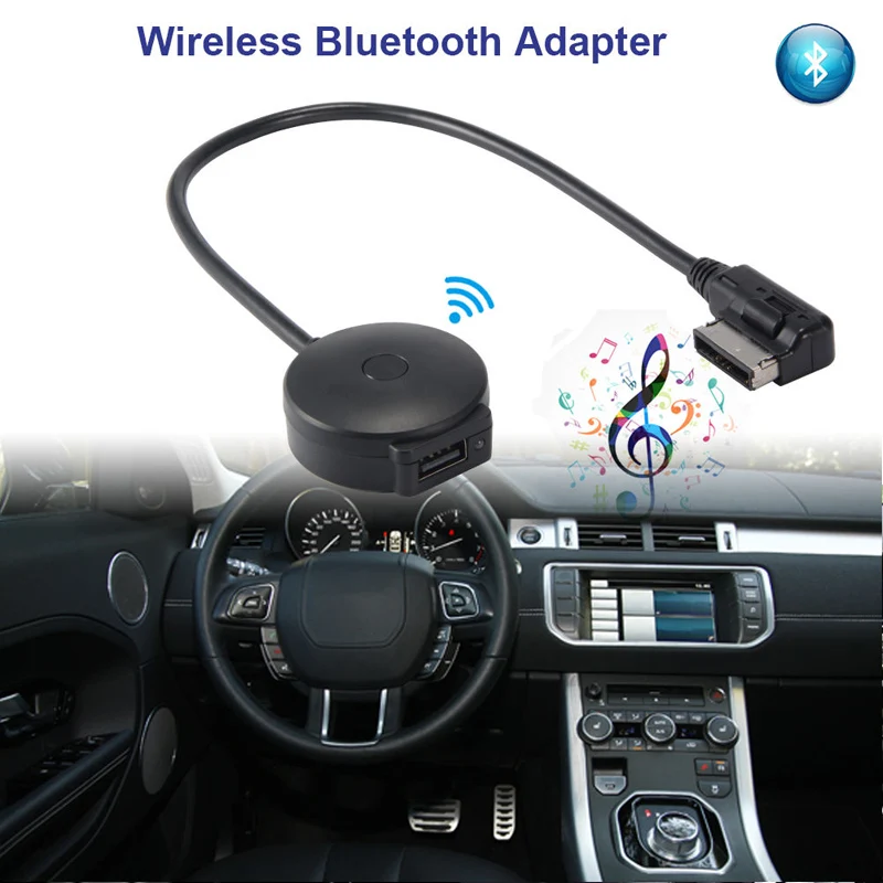 Автомобильный беспроводной музыкальный ресивер AMI MMI Bluetooth 5 0 3 мм разъем Aux