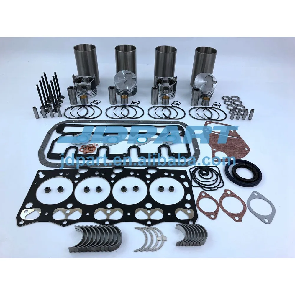 

4LE1 overhaul kit STD with liner kit overhaul gasket kit bearings valve kit For Isuzu 4LE1 Diesel Engine