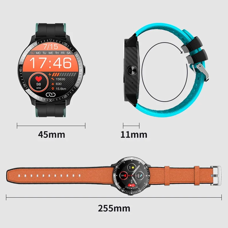 

2021 Women Smartwatch Smart Watch Woman Man Android Temperature Testing Reloj Smartwatch Waterproof Fitness Bracelet Female