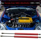 Амортизатор Переднего Капота для Honda Civic MK5 (EGEHEJ) 1991-1995, газовые стойки из углеродного волокна