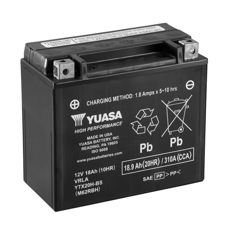 Аккумулятор YUASA YTX20H-BS | Автомобили и мотоциклы