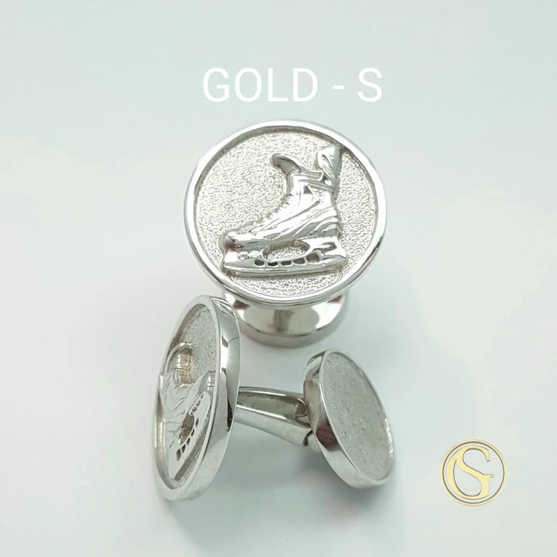 Запонки Хоккейный Конек 90003 |