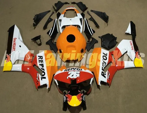 

Литьевая пресс-форма, новые комплекты обтекателей из АБС-пластика, подходят для HONDA CBR600RR F5 2013 2014 2015 2016 2017 2018 комплект репсола для кузова 26