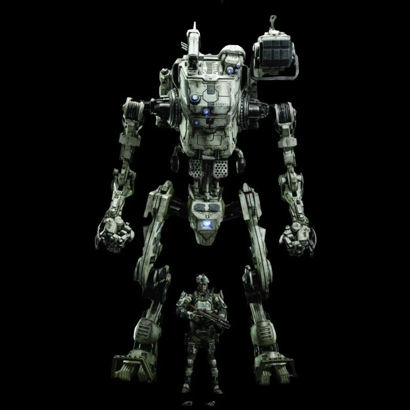 ThreeZero Titanfall: модель Stryder специальная фигурка