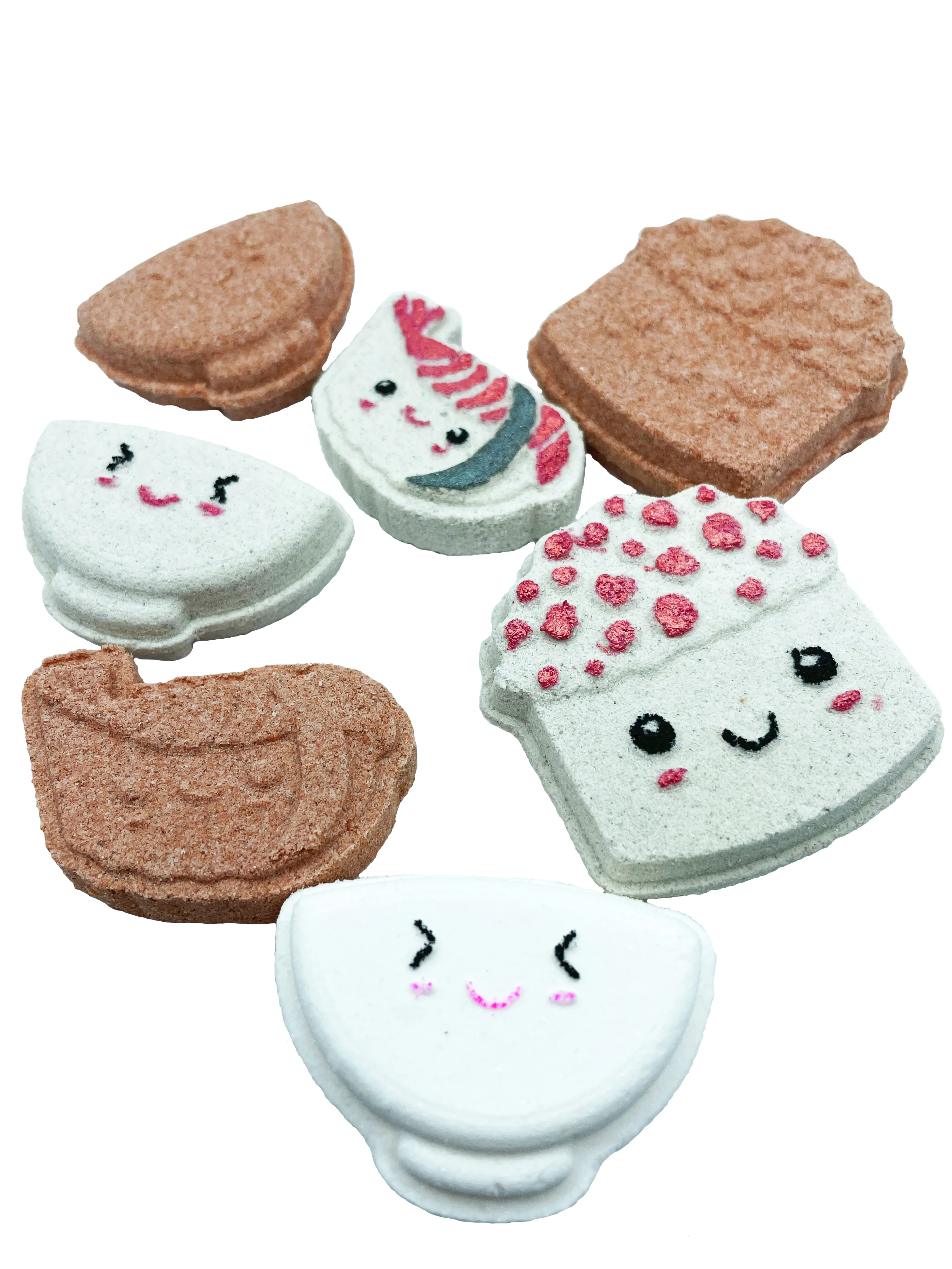 Набор мини форм для бомбочек &quotКавайные Суши&quot | Ванна