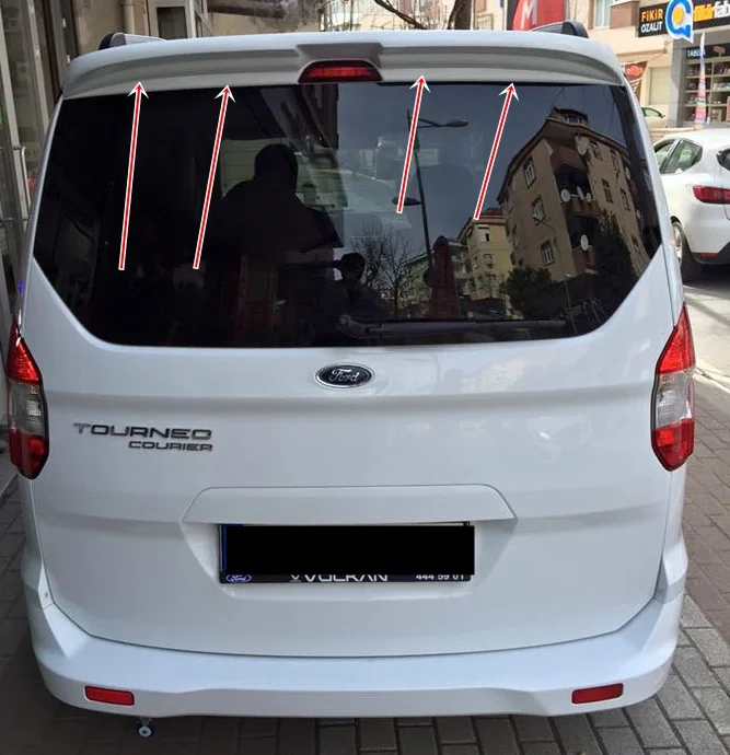 Автомобильный спойлер неокрашенный (все цвета) автомобильные аксессуары новинка