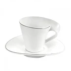 Набор кофейных чашек Karaca Spire для 6 человек, турецкие кофейные эспрессо, 6 кофейных чашек + 6 блюдцов, Сделано в Турции % 100, оригинал