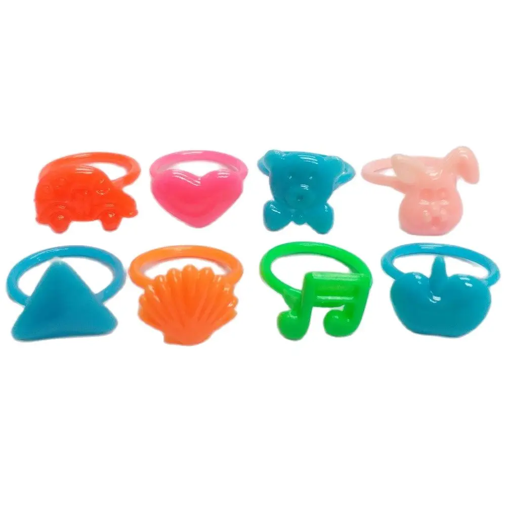 

100-300pc Plastic Girl Kids RINGS RC055 vending Cake Decoration Pinata Filler Supply Novelty Birthday Party Favor Gift Toy Prize