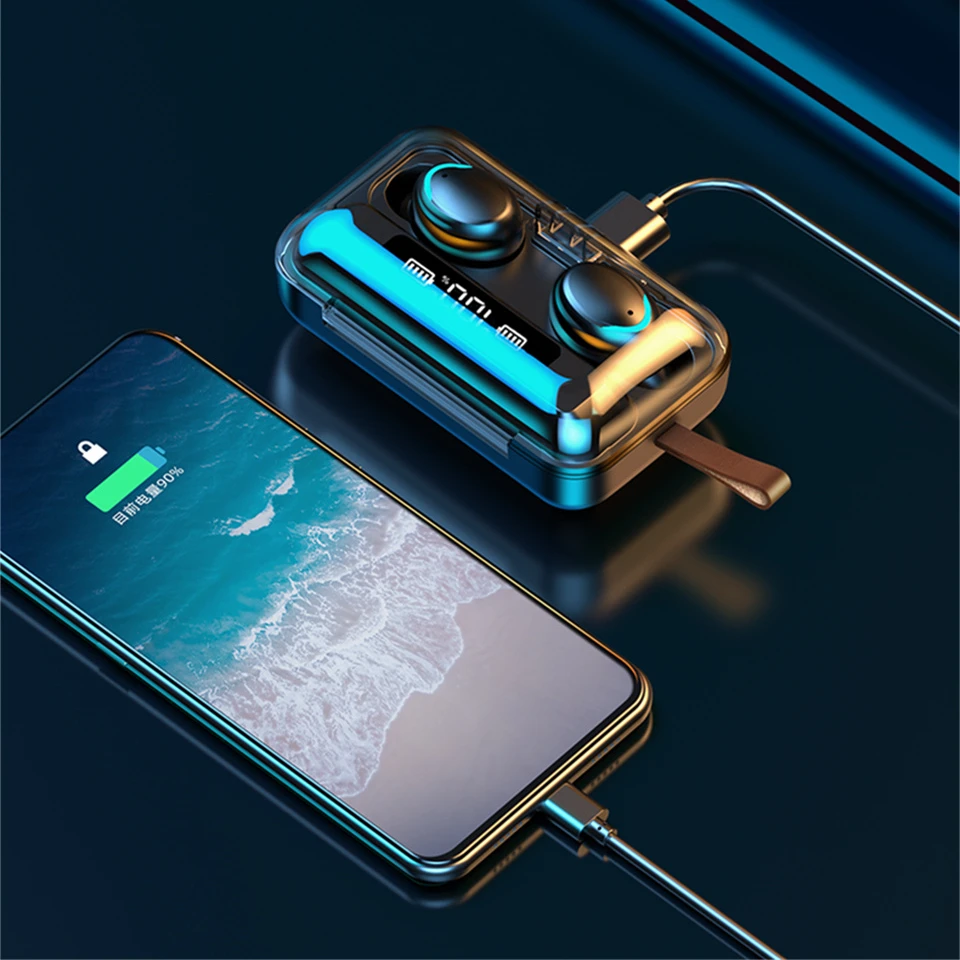Новинка 2021 TWS беспроводные наушники Bluetooth 5 0 настоящие наушники-вкладыши