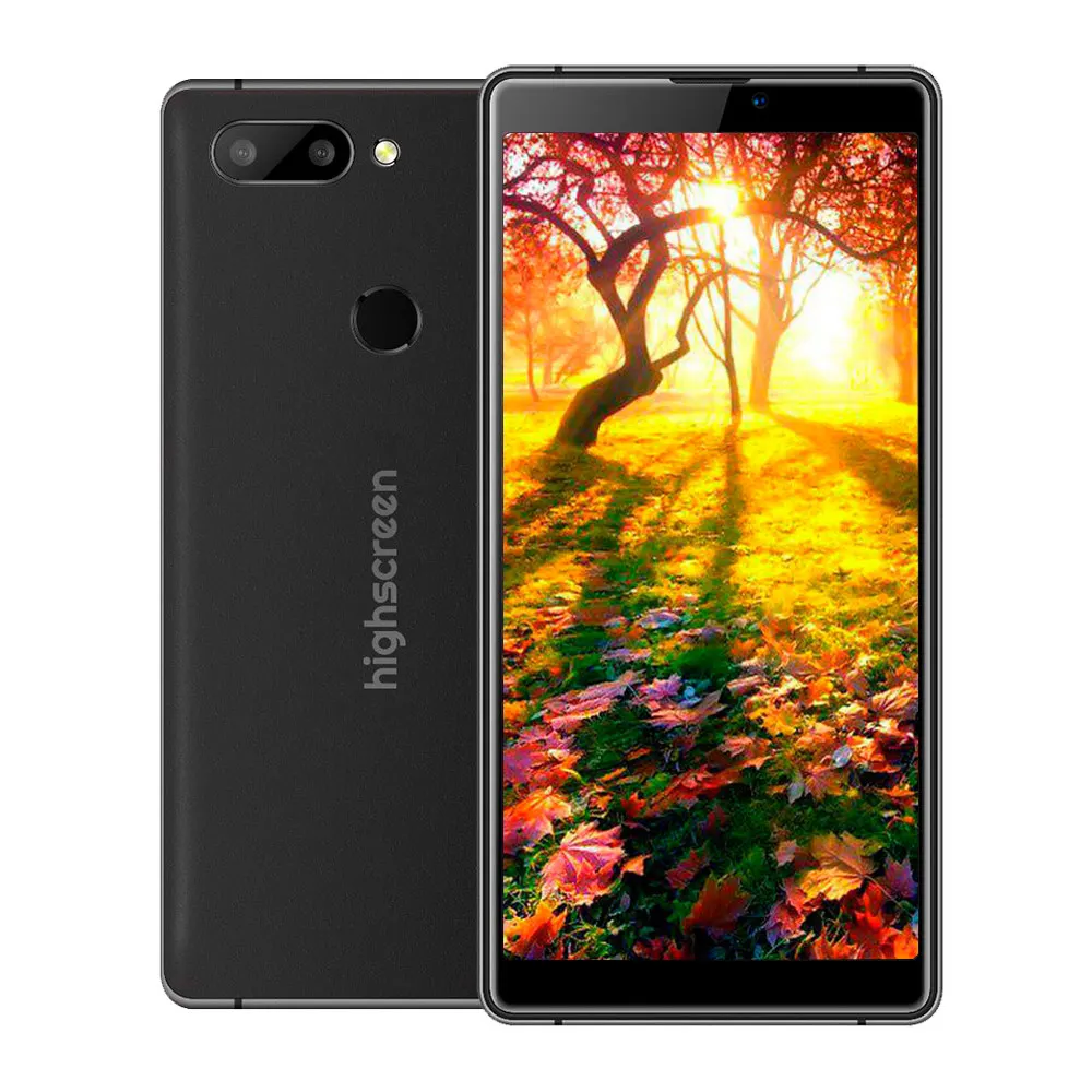 Смартфон Highscreen Max 3 4+64GB экран 5 93&quot с разрешением 2160x1080 камера 8/16Мп емкость