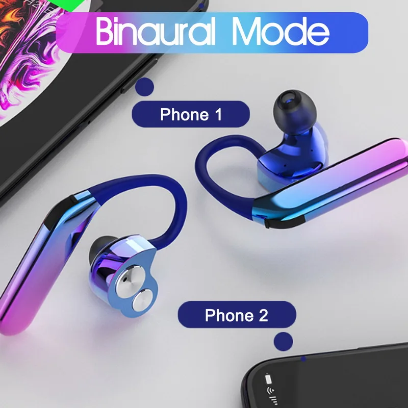 

X6 HiFi TWS wireless earphone sport mini bluetooth headsets earbuds active noise cancelling 6D Stereo Bass IPX7 Waterproof