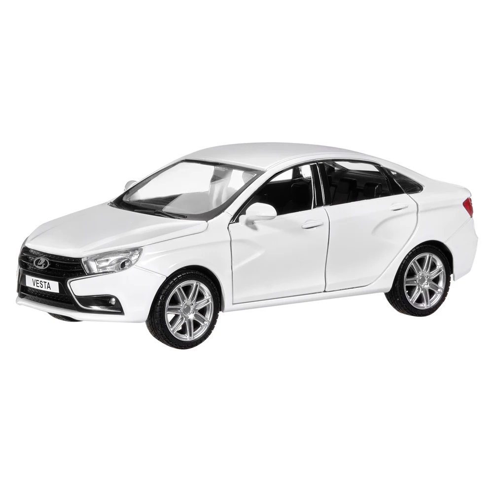 Машинка металлическая инерция коллекционн модель LADA VESTA JB1251125 седан масштаб 1:24