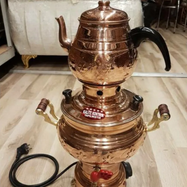 Медный самовар Самовар Электрический термостат ручной работы|Горелка для