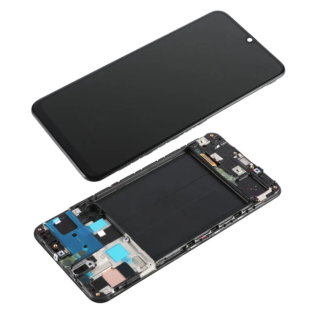 Лучший OEM для Samsung Galaxy A10 A20 A30 A40 A50 ЖК-дисплей с сенсорным экраном OLED дигитайзер в