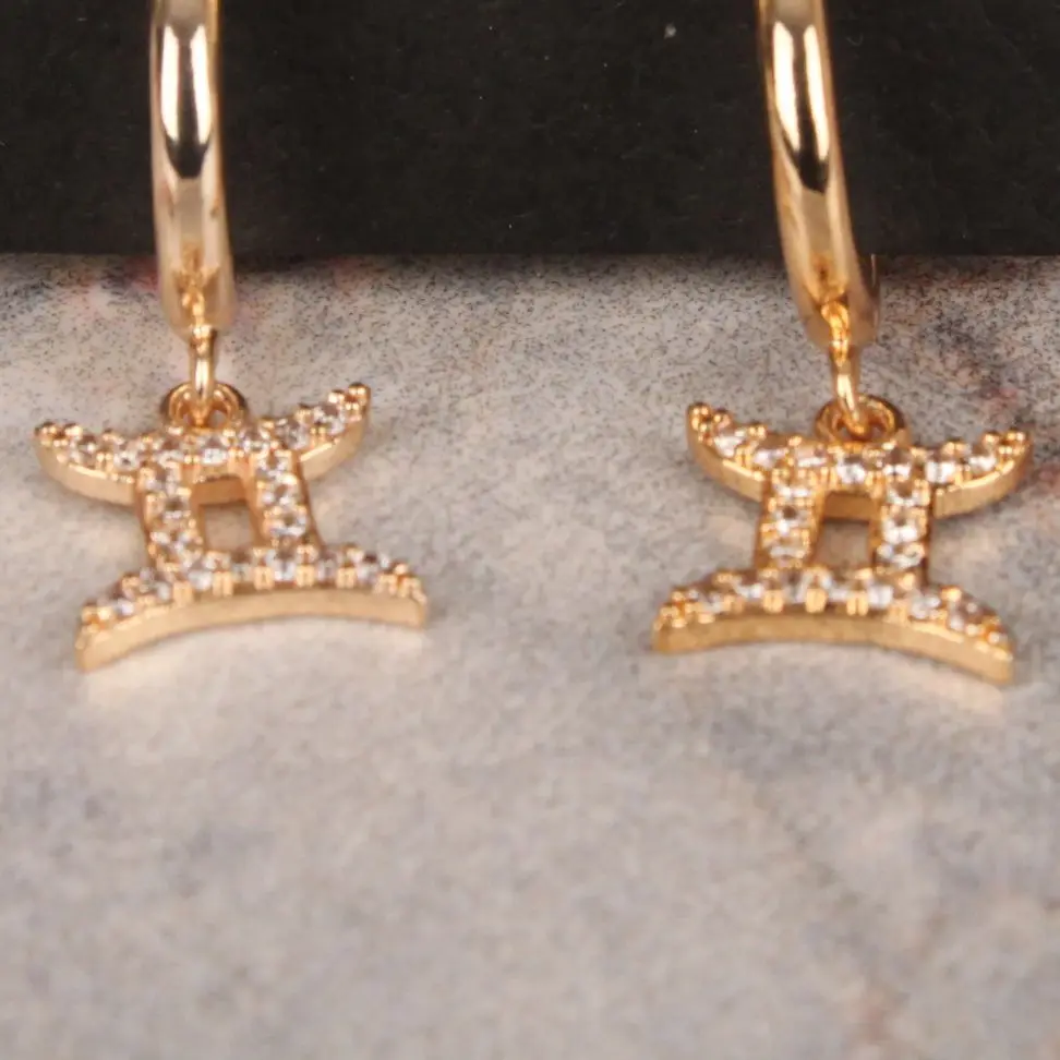 

Nese Women's Jewelry Earrings For Women Horoscope Aries Leo Sagittarius Taurus Virgo Capricorn Gemini Libra Valentine's Day Gift