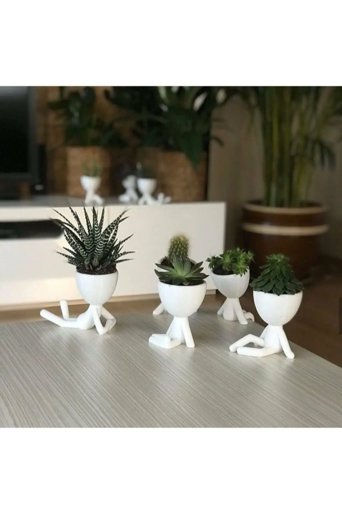 

Humanoid Flower Pots Set of Four
