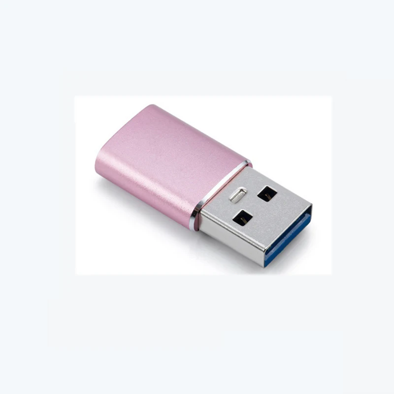 

kphrtek 2PCS Type C female to USB3.0 male Type-c adapter otg high-end aluminum shell computer to mobile phone connector