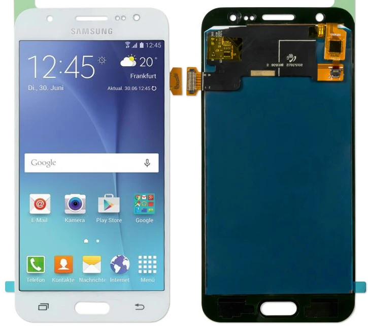 Дисплей для Samsung Galaxy J5 (J500F 2015) в сборе с тачскрином белый | Мобильные телефоны и