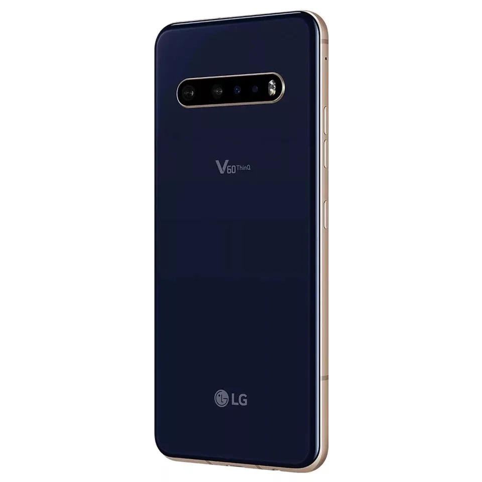 Фото1 - Оригинальный разблокированный телефон LG V60 ThinQ v60 V600AM/ V600TM /V600VM 8 ГБ ОЗУ 128 Гб ПЗУ 6,8 дюйма Snapdragon 865 экран со сканером отпечатков пальцев