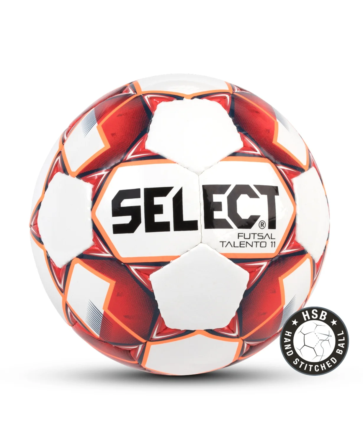 Мяч футзальный Select Futsal Talento 11 852616 №3 белый/красный/оранжевый (3) | Спорт и