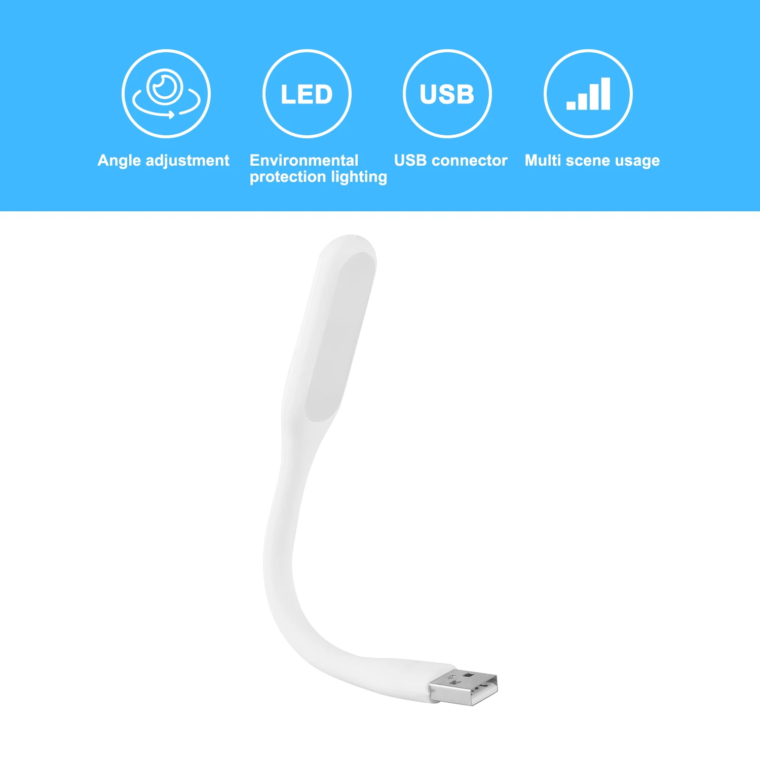 

Portable Mini USB LED Flexbiable Night Light Super Bright Book Light Reading Lamp For Power Bank PC Laptop Notebook Dropship