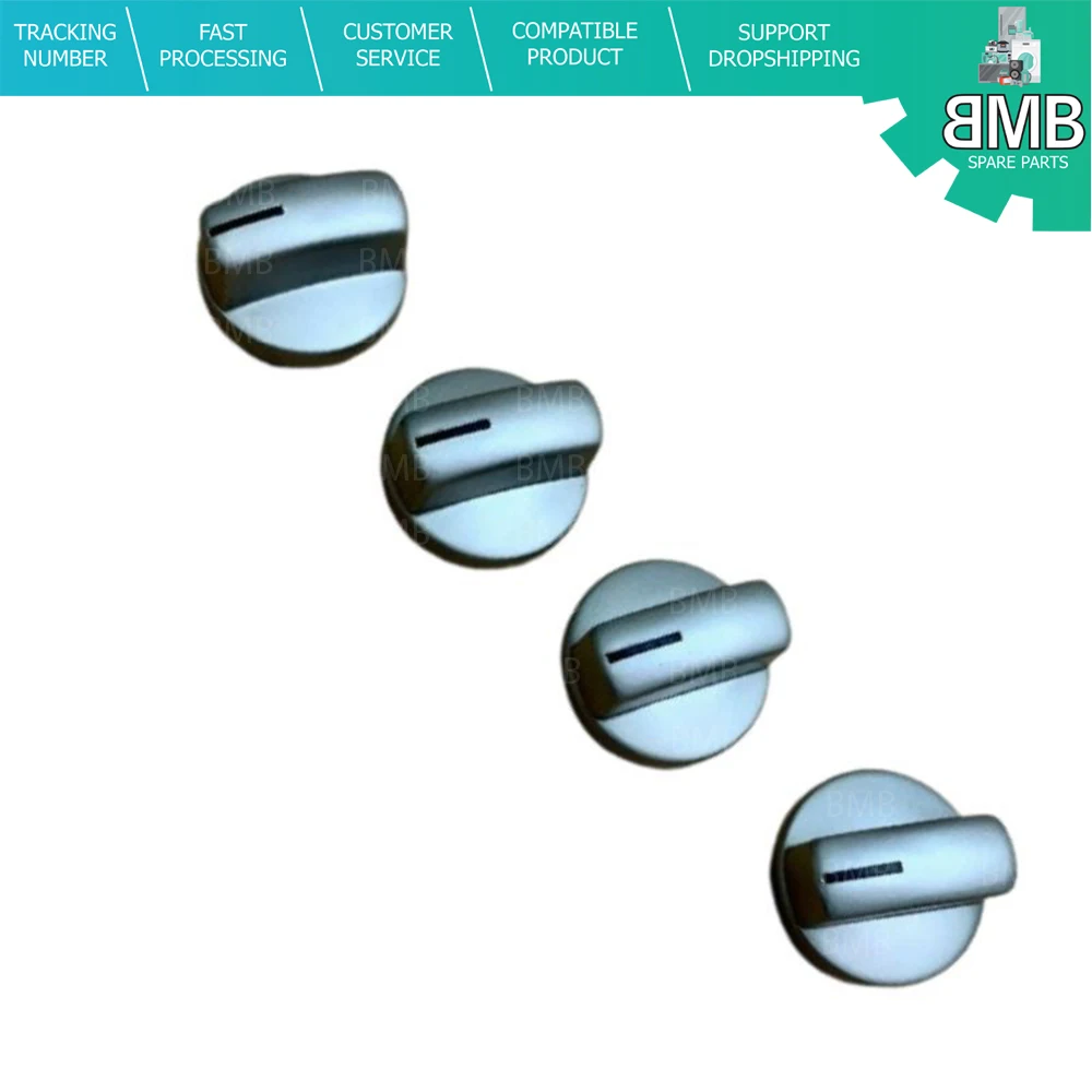 

For Profilo Bosch Gray Cooktop Knob 1 Set 4 Pieces