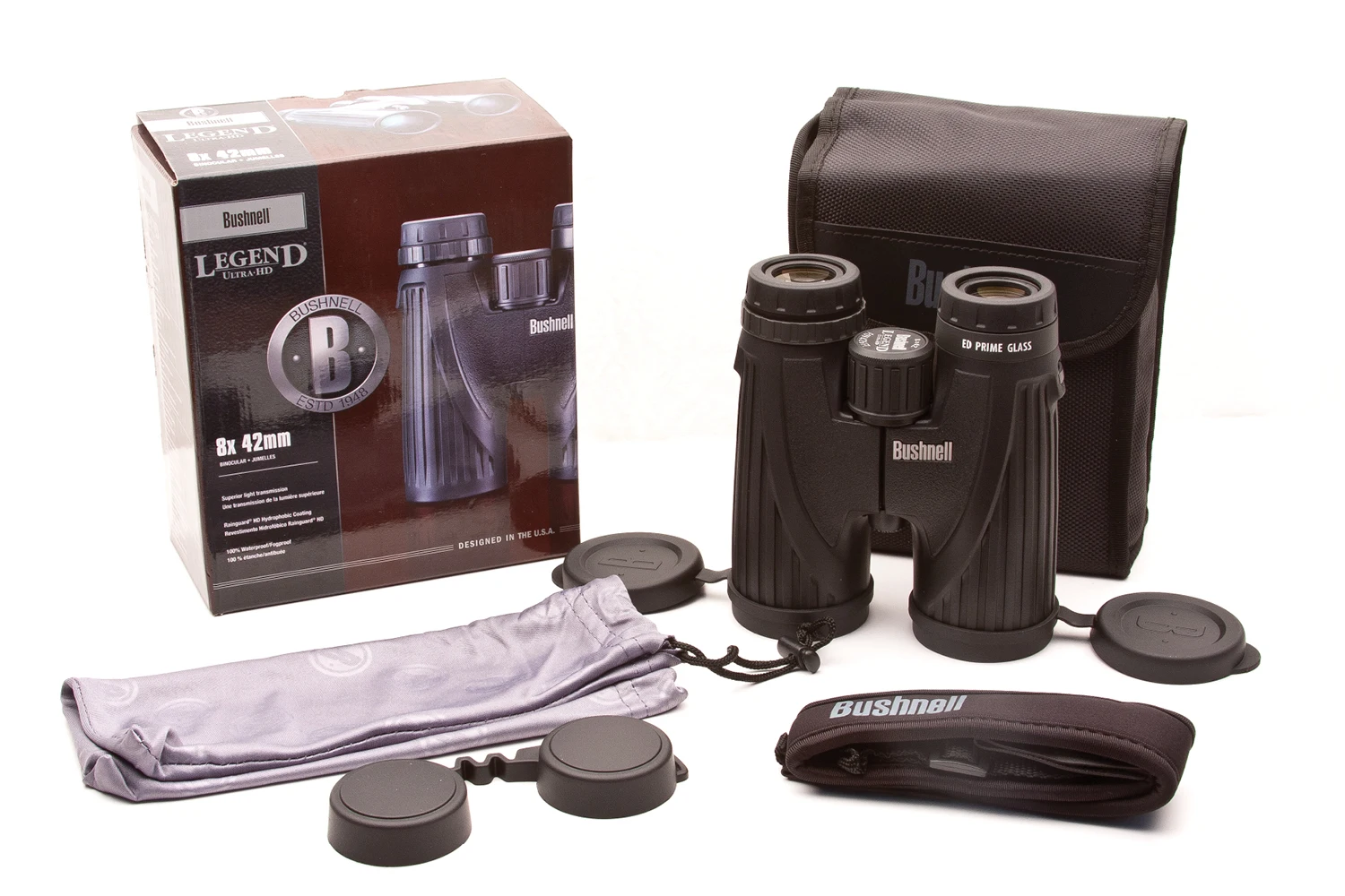 Бинокль Bushnell LEGEND ULTRA HD 8x42 | Инструменты