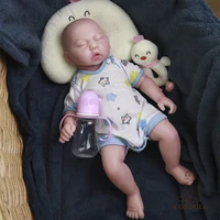 reborn baby diy 47cm 100 silicone solid dolls washable early childhood education baby toy for kids gifts dolls bonecas reborn3