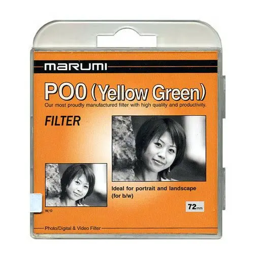 Фильтр для ч/б фотографий Marumi P O0 62 мм. | Электроника