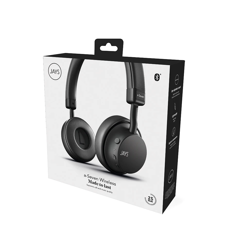 Наушники с микрофоном JAYS A-seven Wireless | Электроника